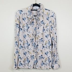 Ro&De Anthro Floral Button Down Blouse